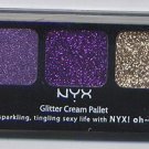 NYX Cosmetics Glitter Cream Pallet-#07 ROYAL VIOLETS