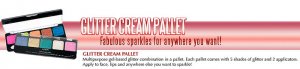 NYX Glitter Cream Pallet #01 PARADISE! New!