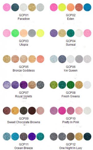 NYX Cosmetics Glitter Cream Pallet#5 BRONZE GODDESS