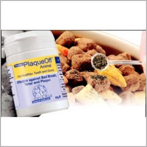 PlaqueOff - Large 180 gm bottle- Stop Bad Breath in Your Dog the Natural Way!