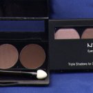 NYX 3 Color Eyeshadow Trio #15 ALOHA/MINK/Deep BRONZE