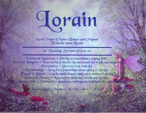 Fairy Personalized 1st NAME Meaning Print- Great Gift-ANY NAME!!