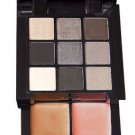 NYX SMOKEY LOOK KIT #109 NEW! Beautiful Set-9 Shadow 2 Blush + Brushes