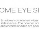 6 NYX Cosmetics CHROME Eyeshadow Pigments! All Colors