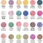 NYX Cosmetics CHROME Eyeshadow Pigments! 60 Colors