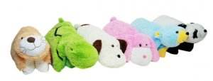 Cuddlee Pet Pillow- Cat, Dog, Bunny,Turtle,Bunny,Bear