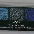 NYX Cosmetics Glitter Cream Pallet#11 Ocean Breeze