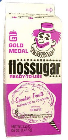 Gold Medal Spookie Fruiti Flossugar - Grape