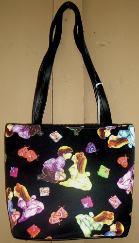 Kids Kissing Handbag with Crystals! Super Cute-NWT