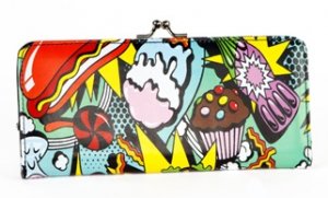 Snack Attack Wallet  by Folter Brand New! SEXY! VEGAN!