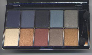 NYX For Your Eyes Only BLUE EYES 10 Color Palette