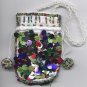 Beaded Camera/Cell Case -MULTI Color Beads & Sequins