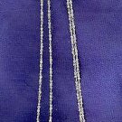 SS TOPAZ & GARNET Pendant with 16" Sterling Chain!
