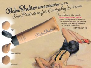 BALM SHELTER Tinted Moisturizer-LT/MED-NEW -The BALM