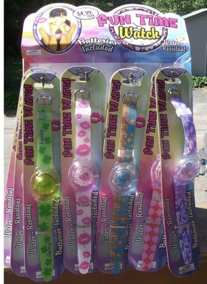 12 FUN TIME Watches on Display-Asst. NEW!