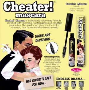 CHEATER MASCARA by The Balm ! Brand New Volumizer!