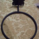 IRON Pot Holder w/Butterfly for the House! 8"