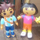 DORA and DEIGO 24" Inflatables-Great for Kid's Room!
