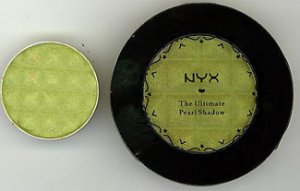 NYX Ultimate PEARL Eye Shadow! Lime Pearl! NEW