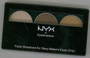 NYX 3 Color Eyeshadow Trio #02A Honey Comb