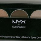 NYX 3 Color Eyeshadow Trio #26A DUNE