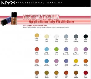 24 NYX Loose Pearl Eyeshadows! Get ALL the Colors! $72.