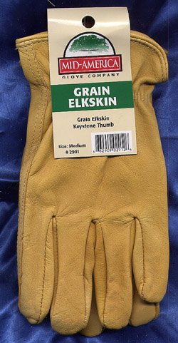 Grain ELKSKIN Work/Driver Gloves-SWEET! Sz M