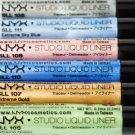 NYX Studio Liquid Liner-12 Awesome Colors-Stays Put & Lasts ALL Day!