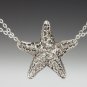 Starfish Spoon Necklace Pendant  w/ Chain by Silver Spoon Jewelry-FABULOUS !