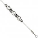 Chisel CELTIC Knot Stainless Steel Bracelet 8.25"