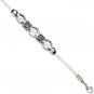 Chisel CELTIC Knot Stainless Steel Bracelet 8.25"