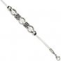 Chisel CELTIC Knot Stainless Steel Bracelet 8.25"