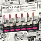 READ MY LIPS Lipsticks from The Balm 6 Colors!