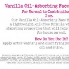 TimeBalm Vanilla Oil Absorbing Face Moisturizer By The Balm