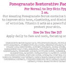 TimeBalm Pomegranate Restorative Facial Serum By The Balm