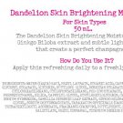 TimeBalm Dandelion Skin Brightening Moisturizer By The Balm