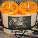 Two 2x3" Palm Wax Spell Candles - Personal Power, Blessings, Self-Respect & FREE Shipping!