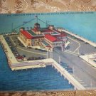 Pier St Petersburg Florida Vintage Postcard