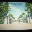 Hialeah Club Entrance Hialeah Florida Vintage Postcard