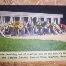 Greyhound Racing Daytona Beach Florida Vintage Postcard