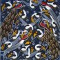 Peacock Birds Oil on Canvas