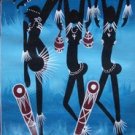 Tanzanian Dancing Oil on Canvas