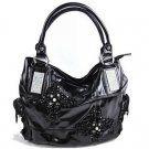 Genuine Kaisi Man Women packages fashionable white diamond black pearl crystal hand-held short-Bag