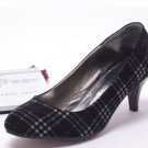 2010 New high-heeled shoes black women the new grid main