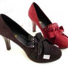 Fold Ribbon Waterproof Taiwan high-heeled