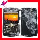 NEW Hard Case Cover Blackberry Curve 8350 8350i i SKULL