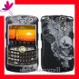 NEW Hard Case Cover Blackberry Curve 8350 8350i i SKULL