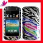 Hard Case Cover MOTOROLA CRUSH W835 - 2D COLORFUL ZEBRA