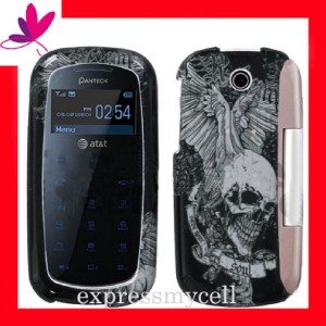 NEW Hard Case Cover Pantech Impact P7000 VINTAGE SKULL