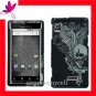 Hard Case Cover Skin Motorola Droid A855 Vintage SKULL